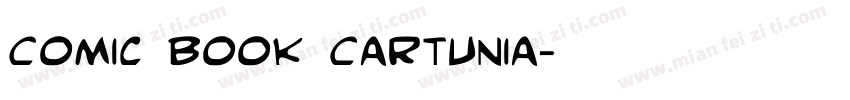 Comic Book Cartunia字体转换